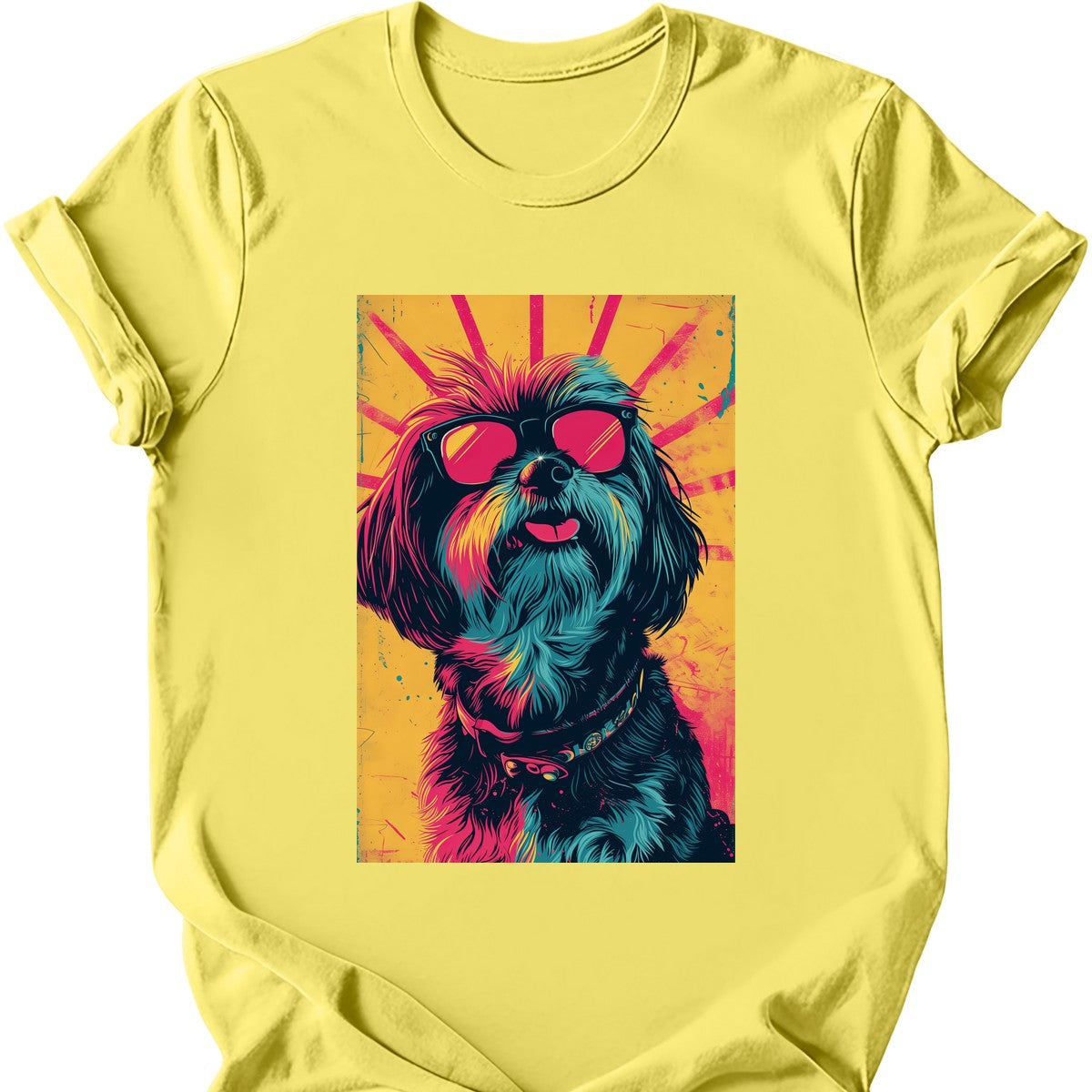 Lhasa Apso - Punk Dog T-Shirt