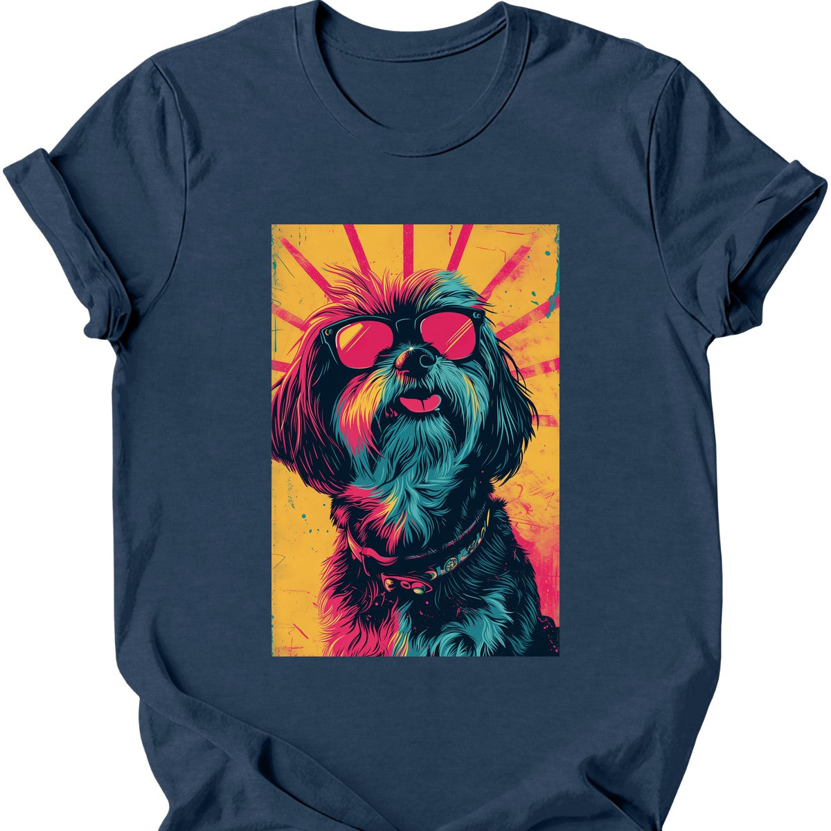 Lhasa Apso - Punk Dog T-Shirt