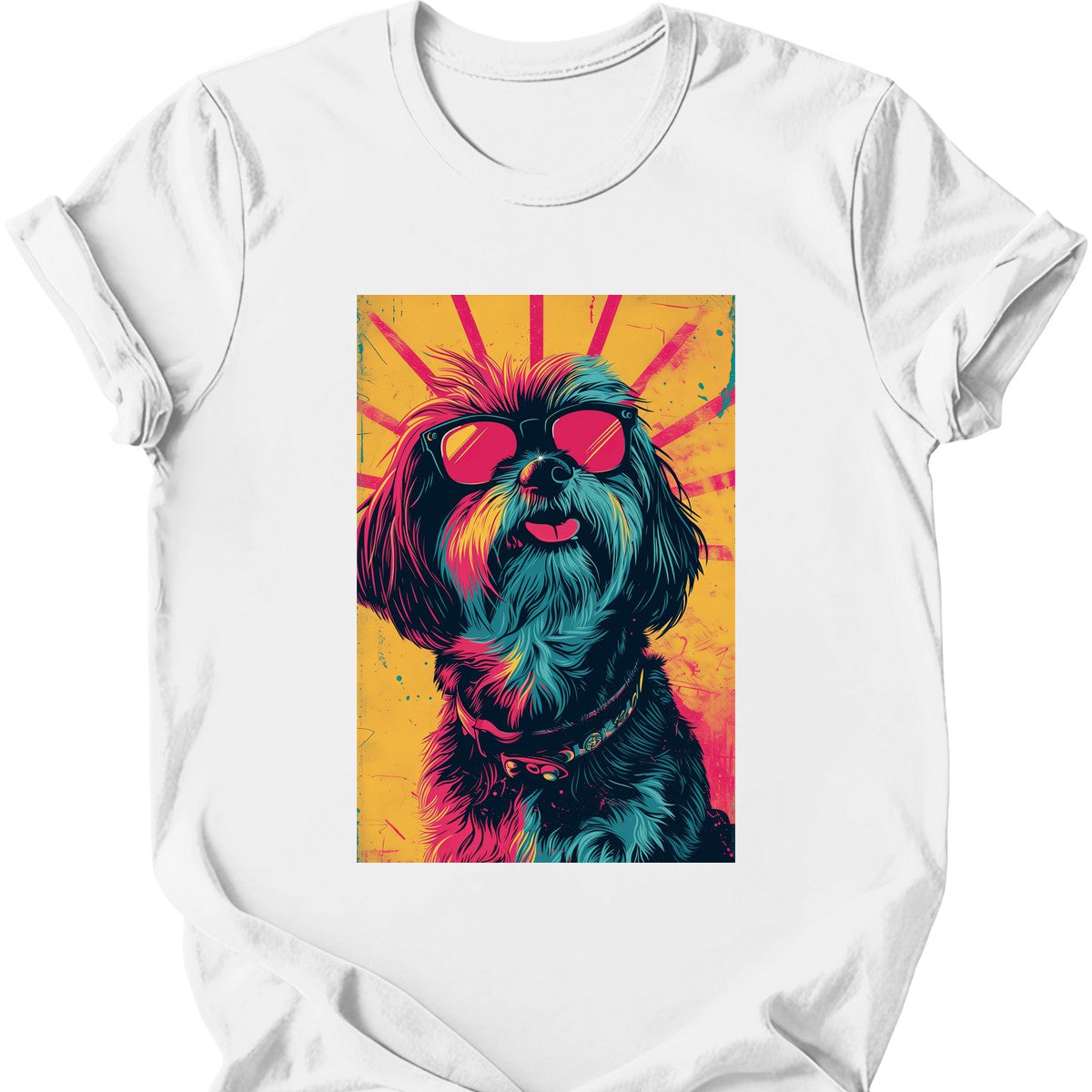 Lhasa Apso - Punk Dog T-Shirt