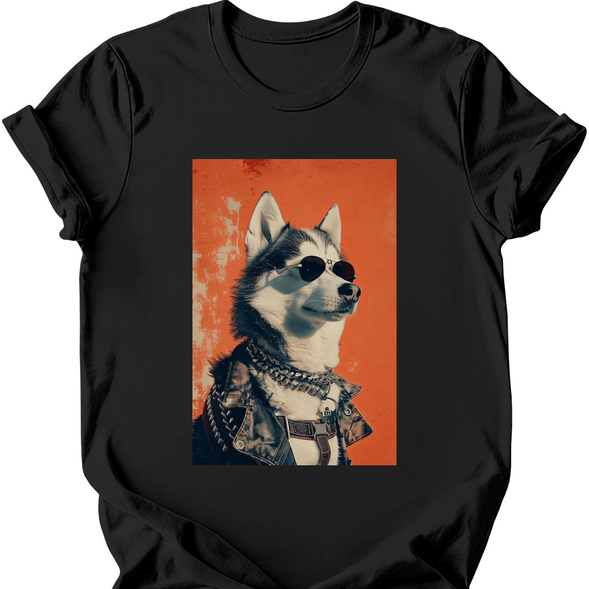 Siberian Husky - Punk Dog T-Shirt