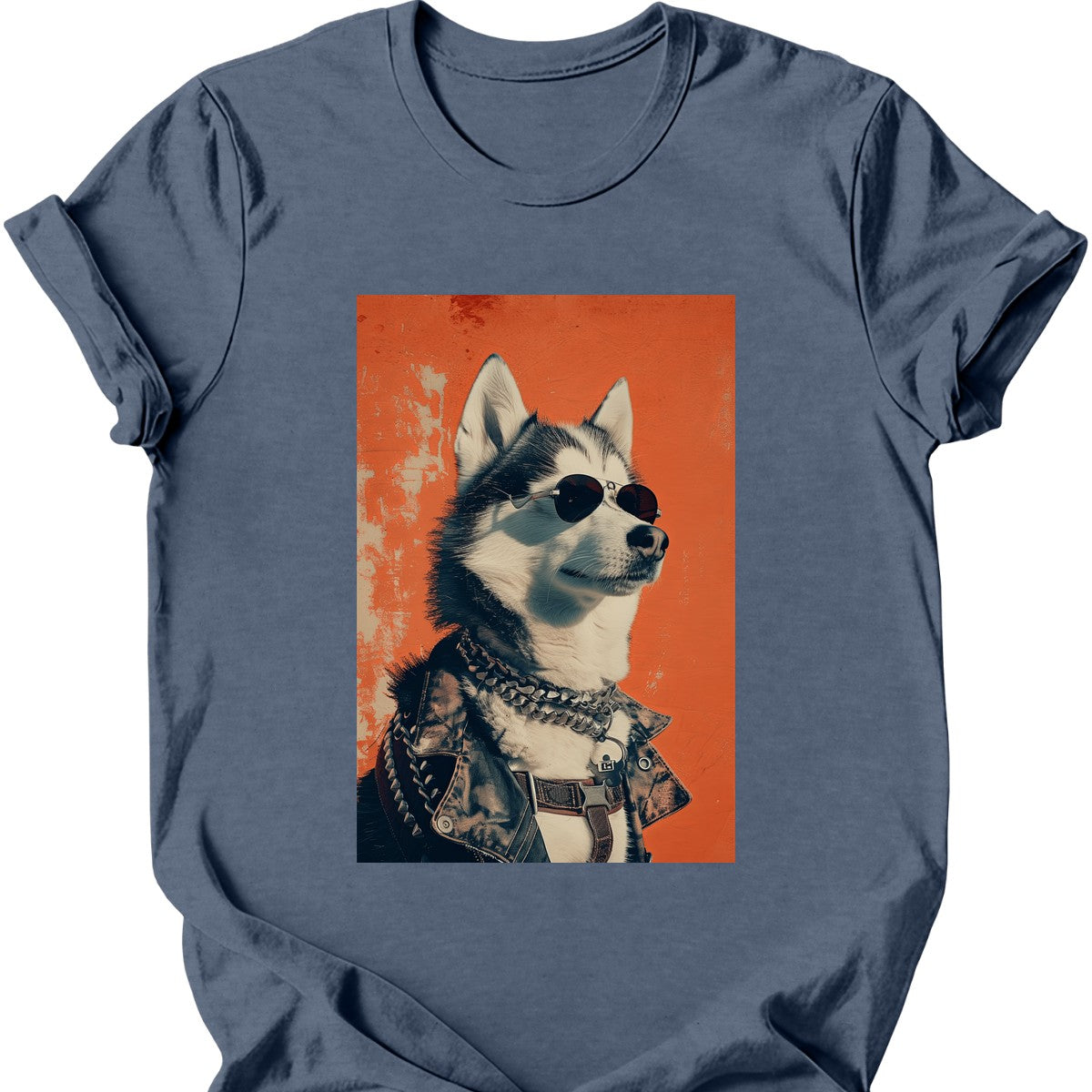 Siberian Husky - Punk Dog T-Shirt