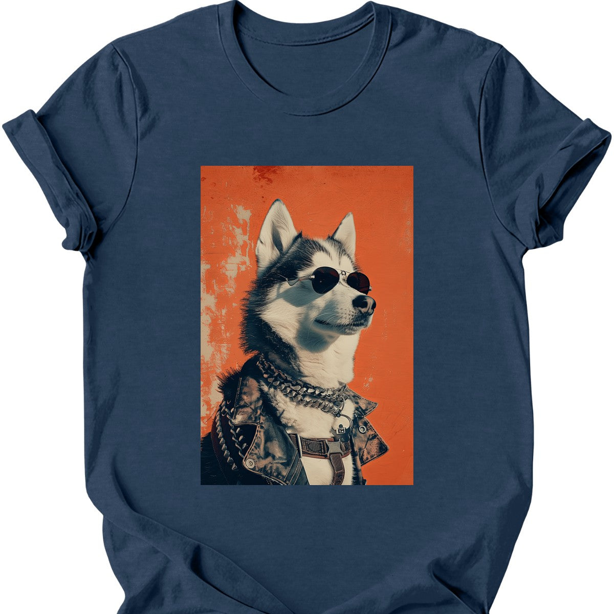 Siberian Husky - Punk Dog T-Shirt
