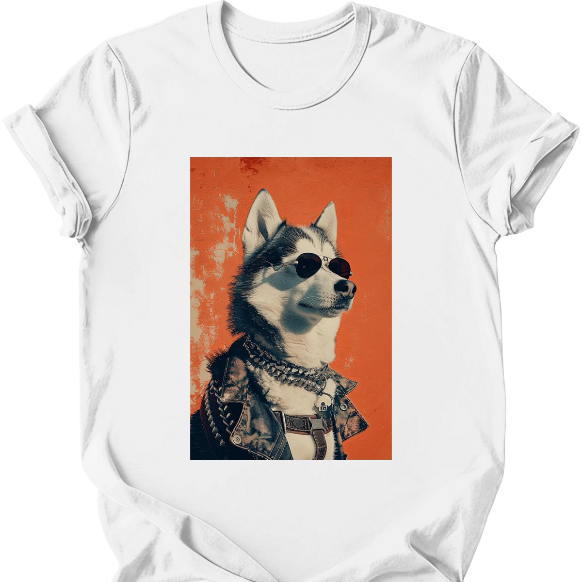 Siberian Husky - Punk Dog T-Shirt