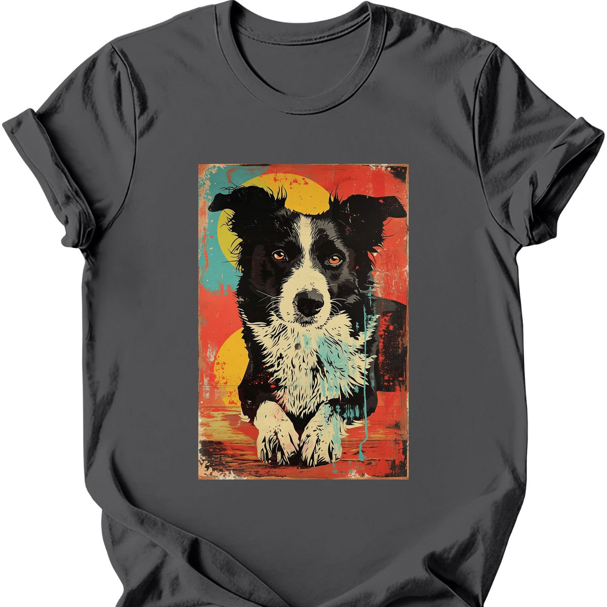 Border Collie - Punk Dog T-Shirt