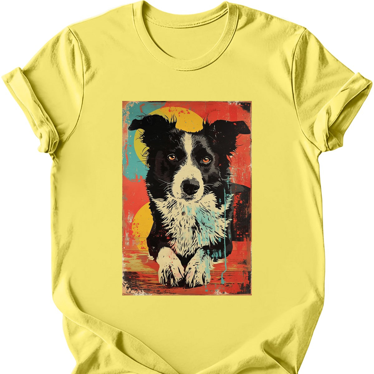 Border Collie - Punk Dog T-Shirt
