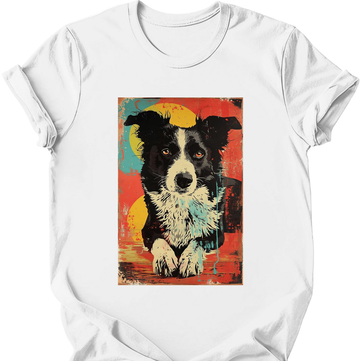 Border Collie - Punk Dog T-Shirt