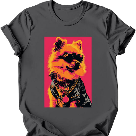 Pomeranian - Punk Dog T-Shirt