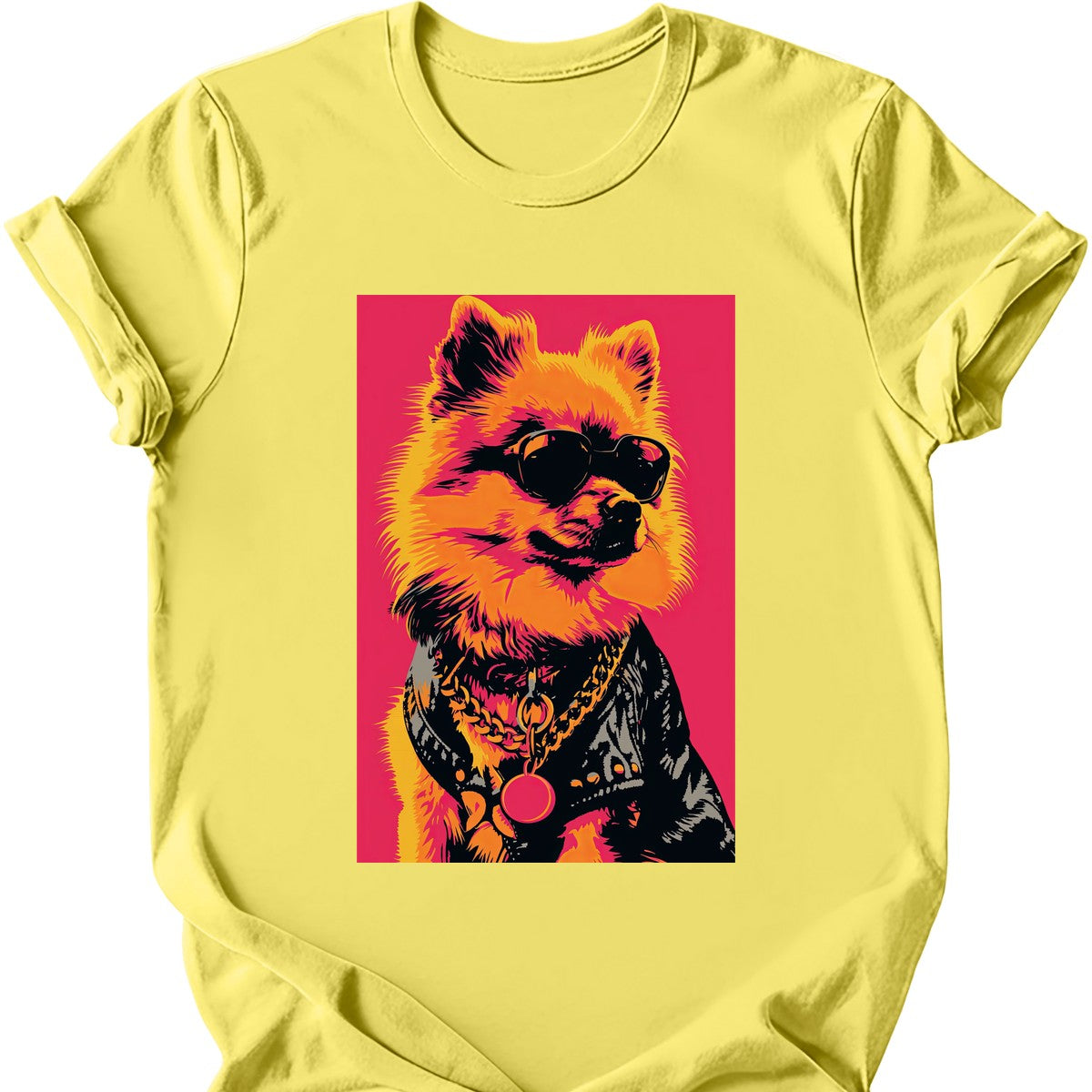 Pomeranian - Punk Dog T-Shirt
