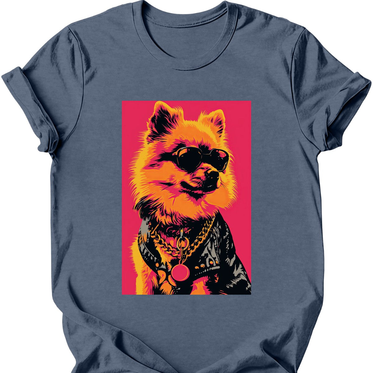 Pomeranian - Punk Dog T-Shirt