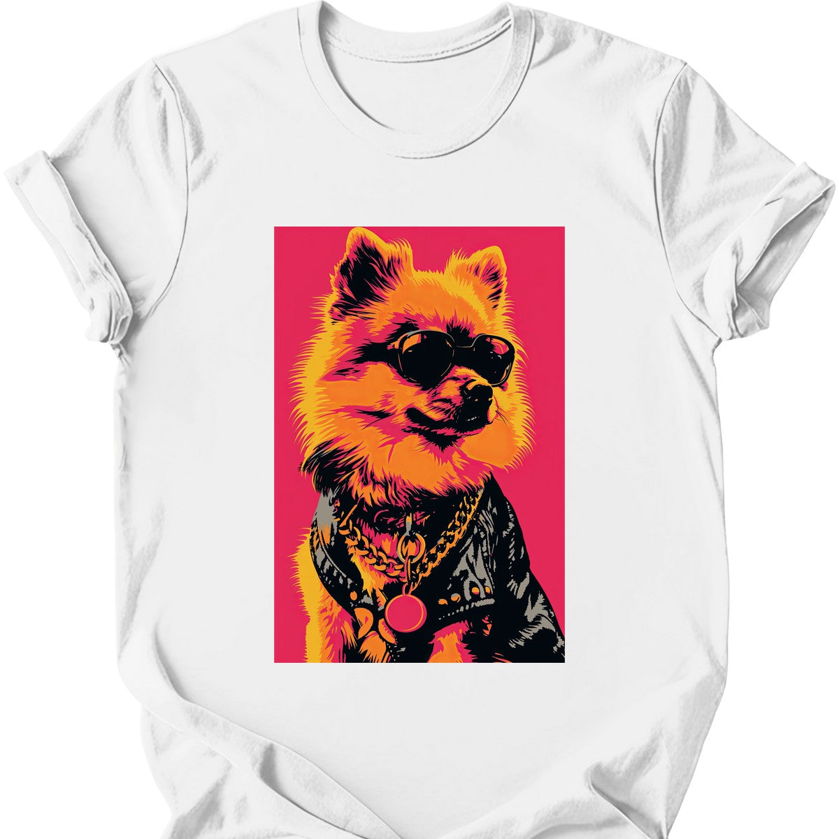 Pomeranian - Punk Dog T-Shirt