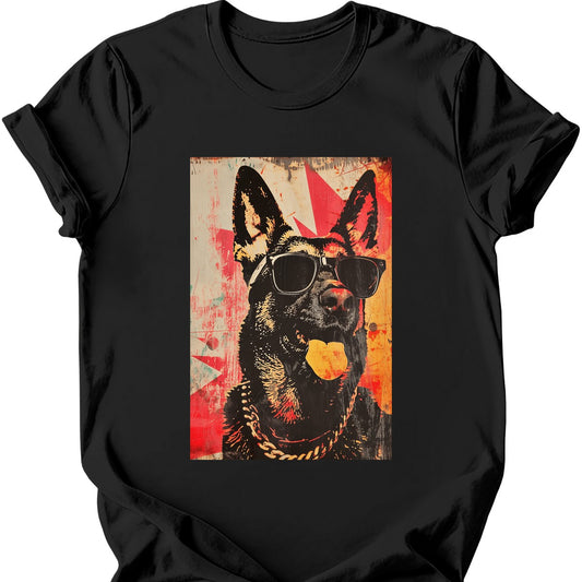 German Shepherd - Punk Dog T-Shirt