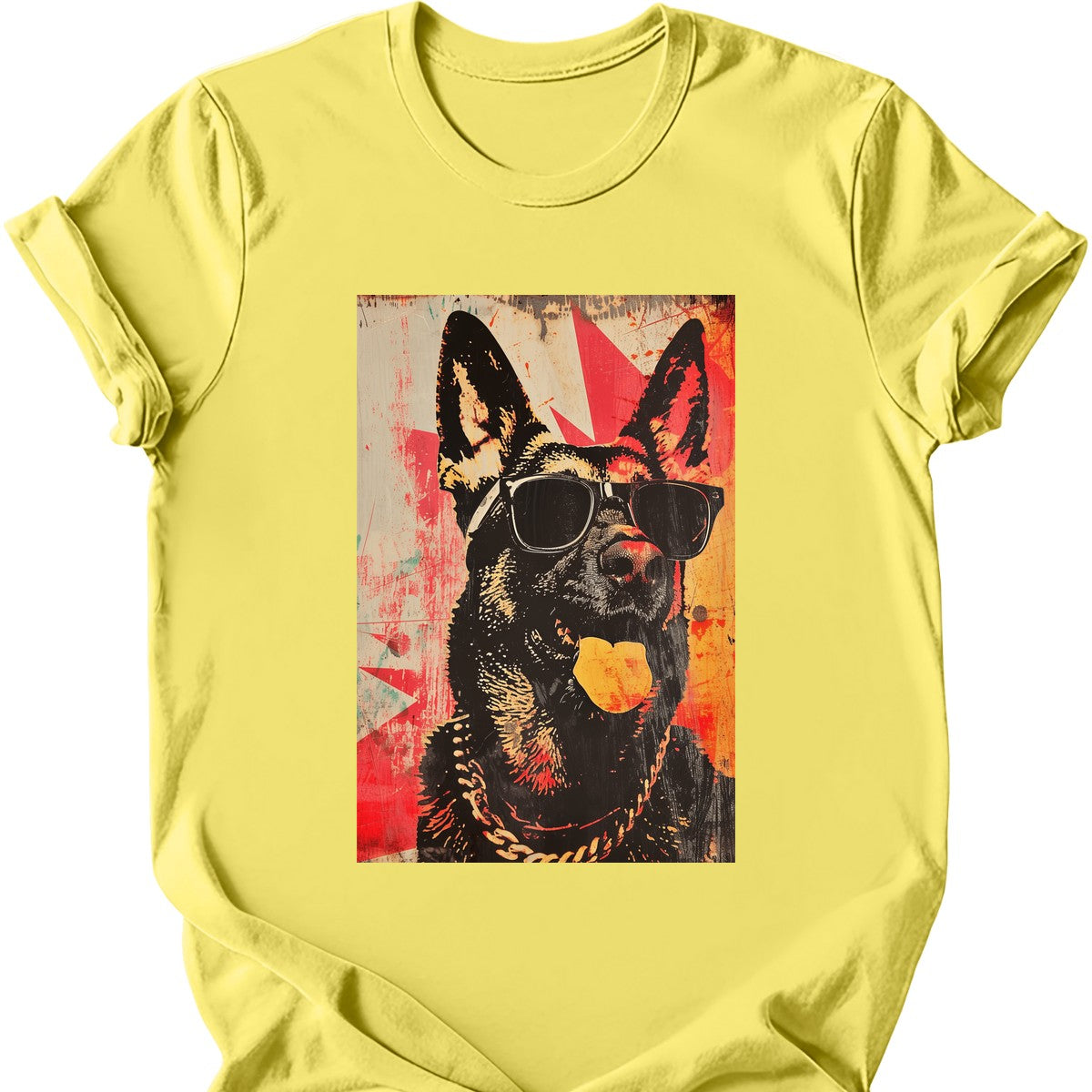German Shepherd - Punk Dog T-Shirt