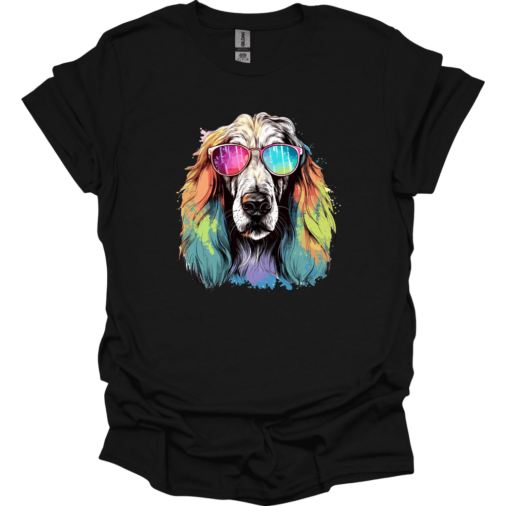 Afghan Hound - Top Dog T-Shirt - Black