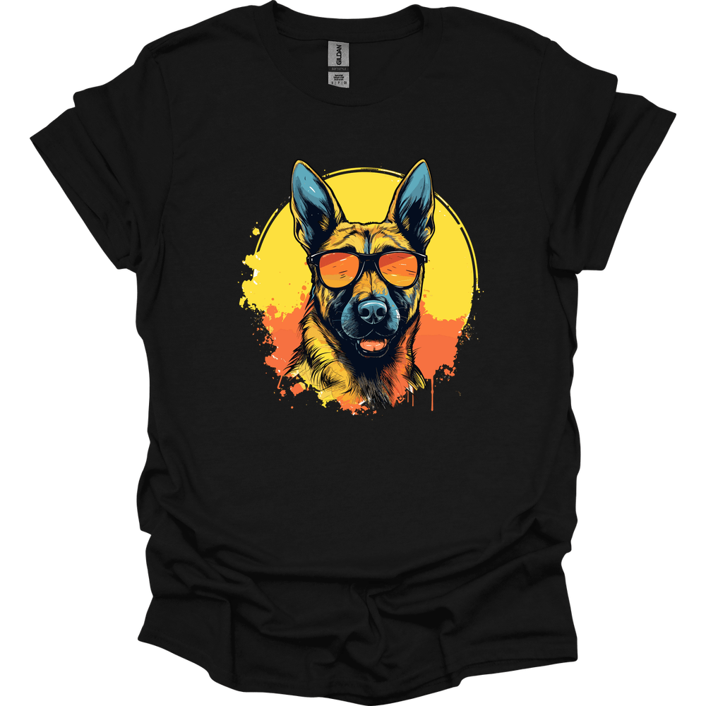 Belgian Malinois - Top Dog T-Shirt - Black