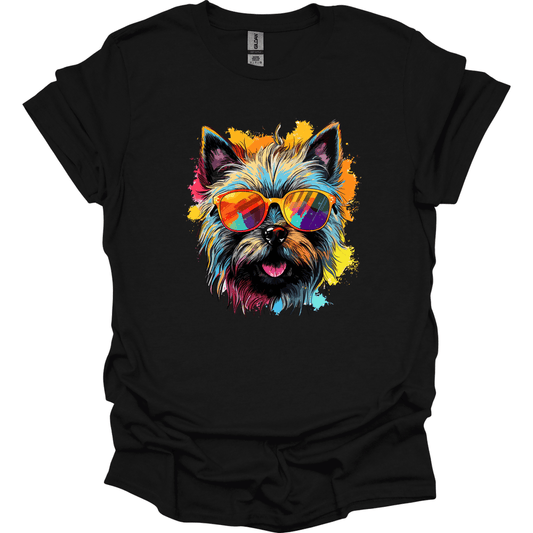 Cairn Terrier - Top Dog T-Shirt - Black