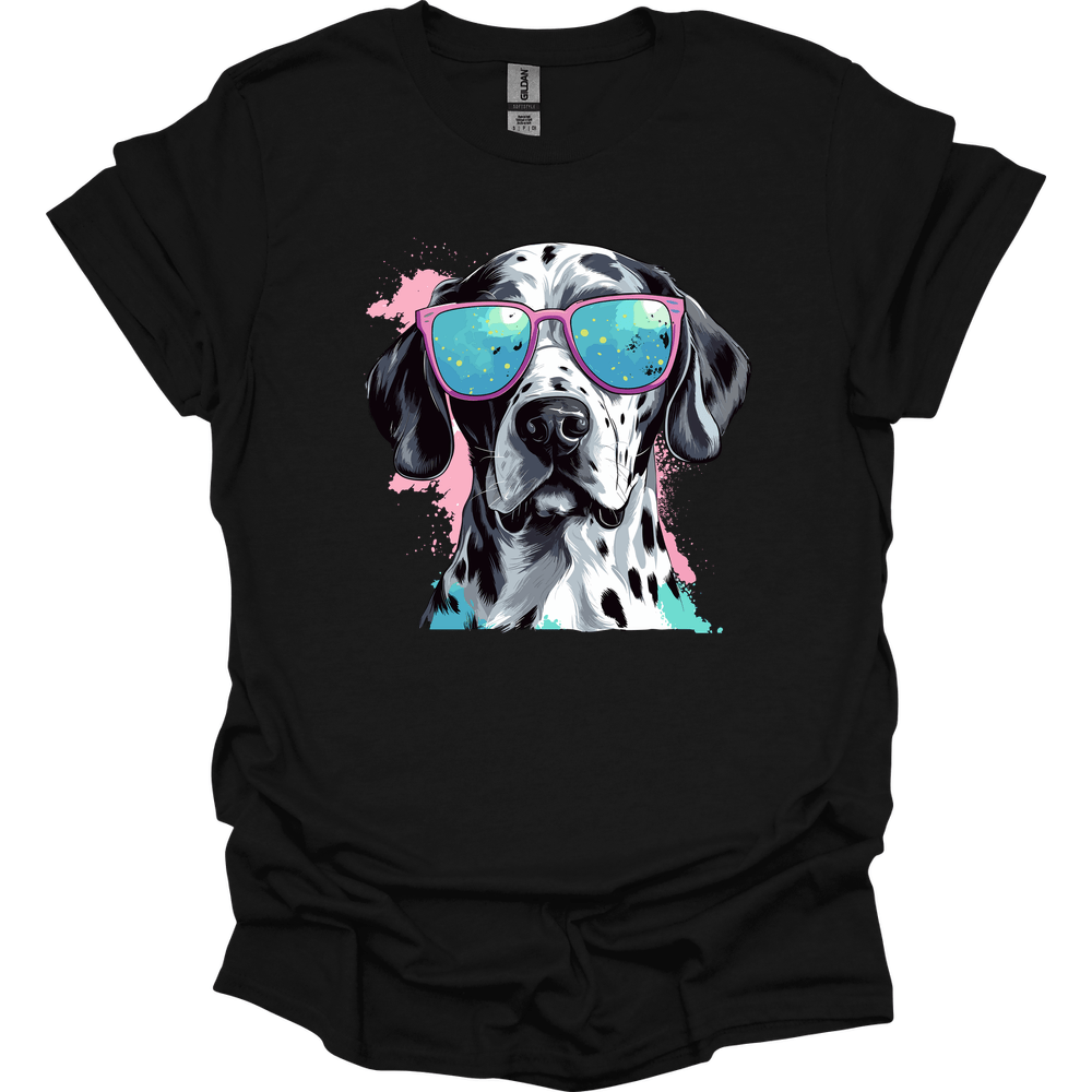 Dalmatian - Top Dog T-Shirt - Black