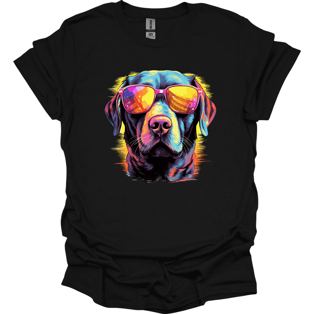 Labrador Retriever - Top Dog T-Shirt - Black