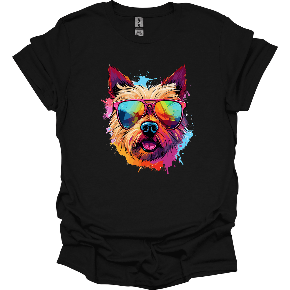 Norwich Terrier - Top Dog T-Shirt - Black