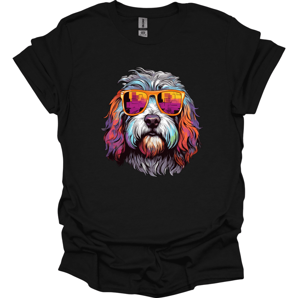Old English Sheepdog - Top Dog T-Shirt - Black