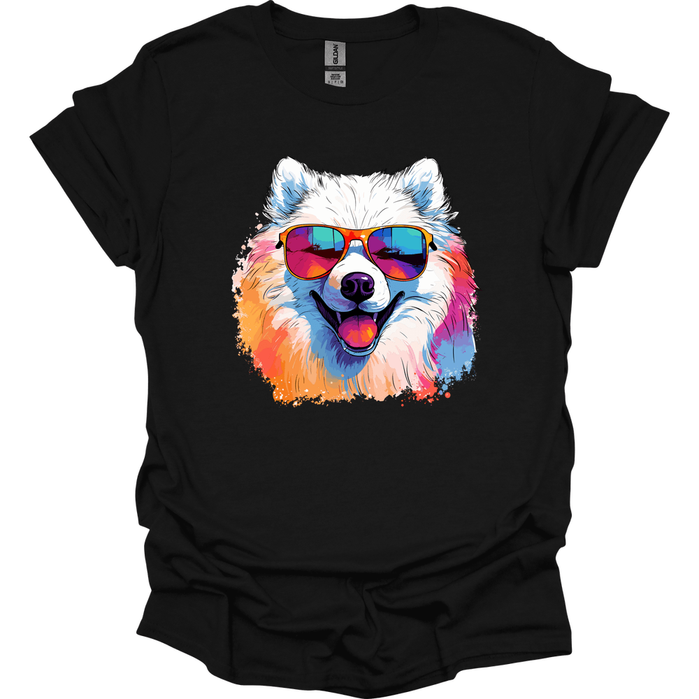 Samoyed - Top Dog T-Shirt - Black