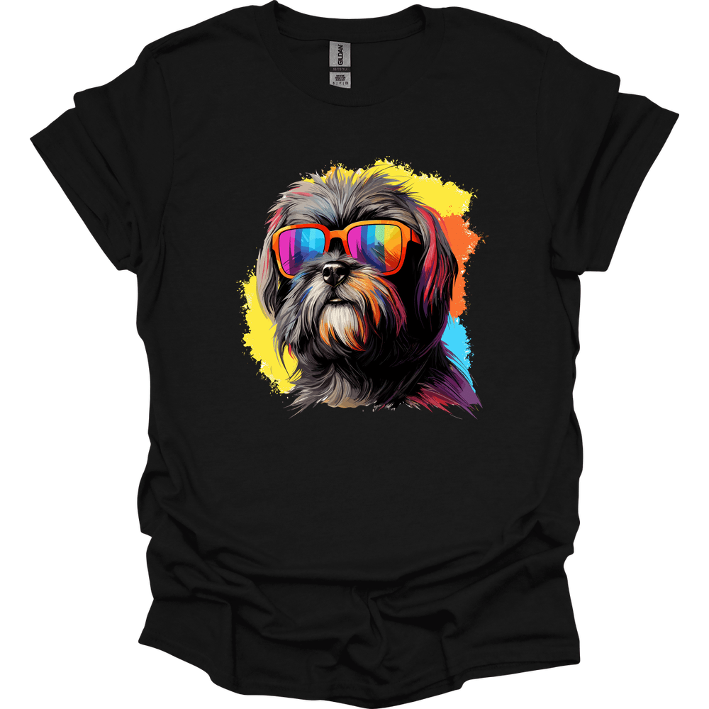 Shih Tzu - Top Dog T-Shirt - Black