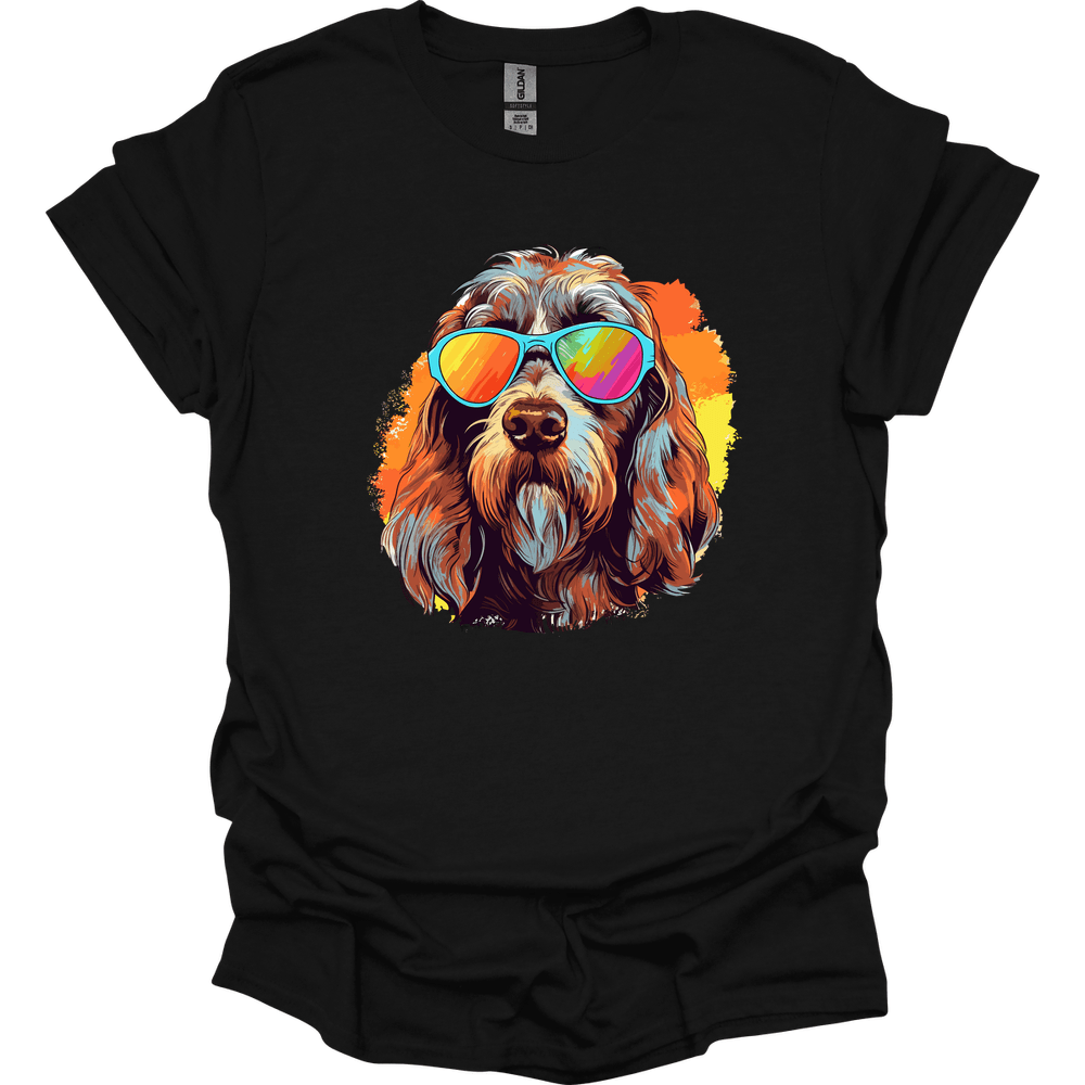 Spinone Italiano - Top Dog T-Shirt - Black
