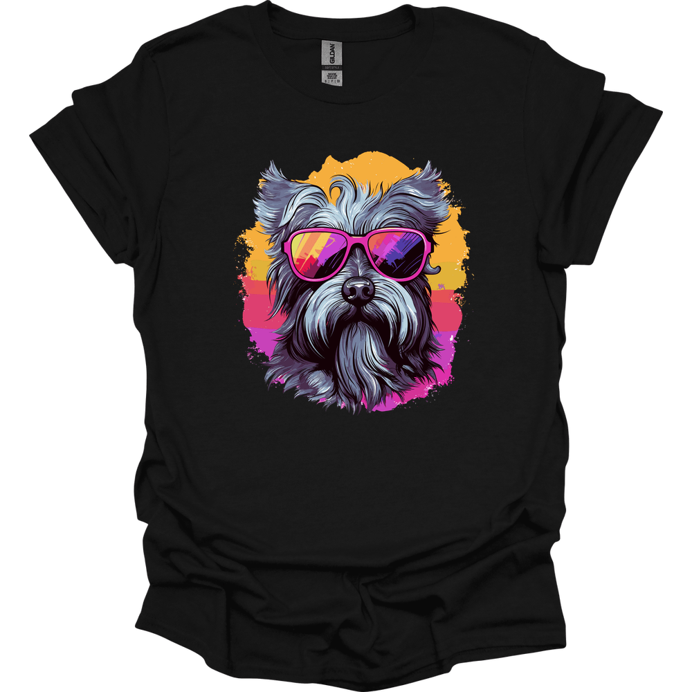 Skye Terrier - Top Dog T-Shirt - Black