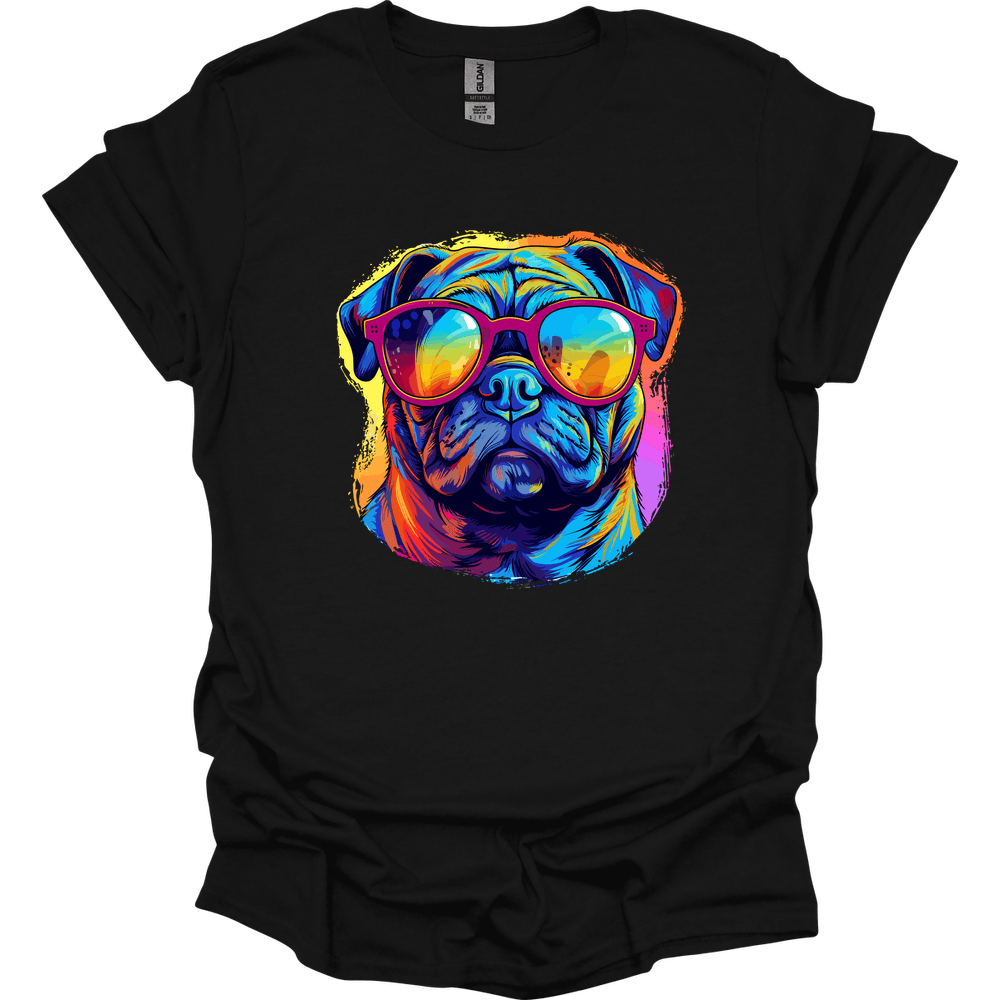 Pug - Top Dog T-Shirt - Black