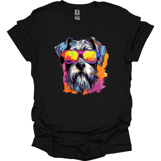 Standard Schnauzer - Top Dog T-Shirt - Black