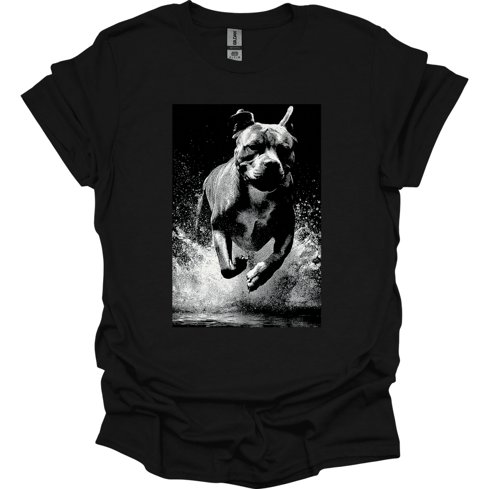 Cane Corso - Puddle Dog T-Shirt - Black