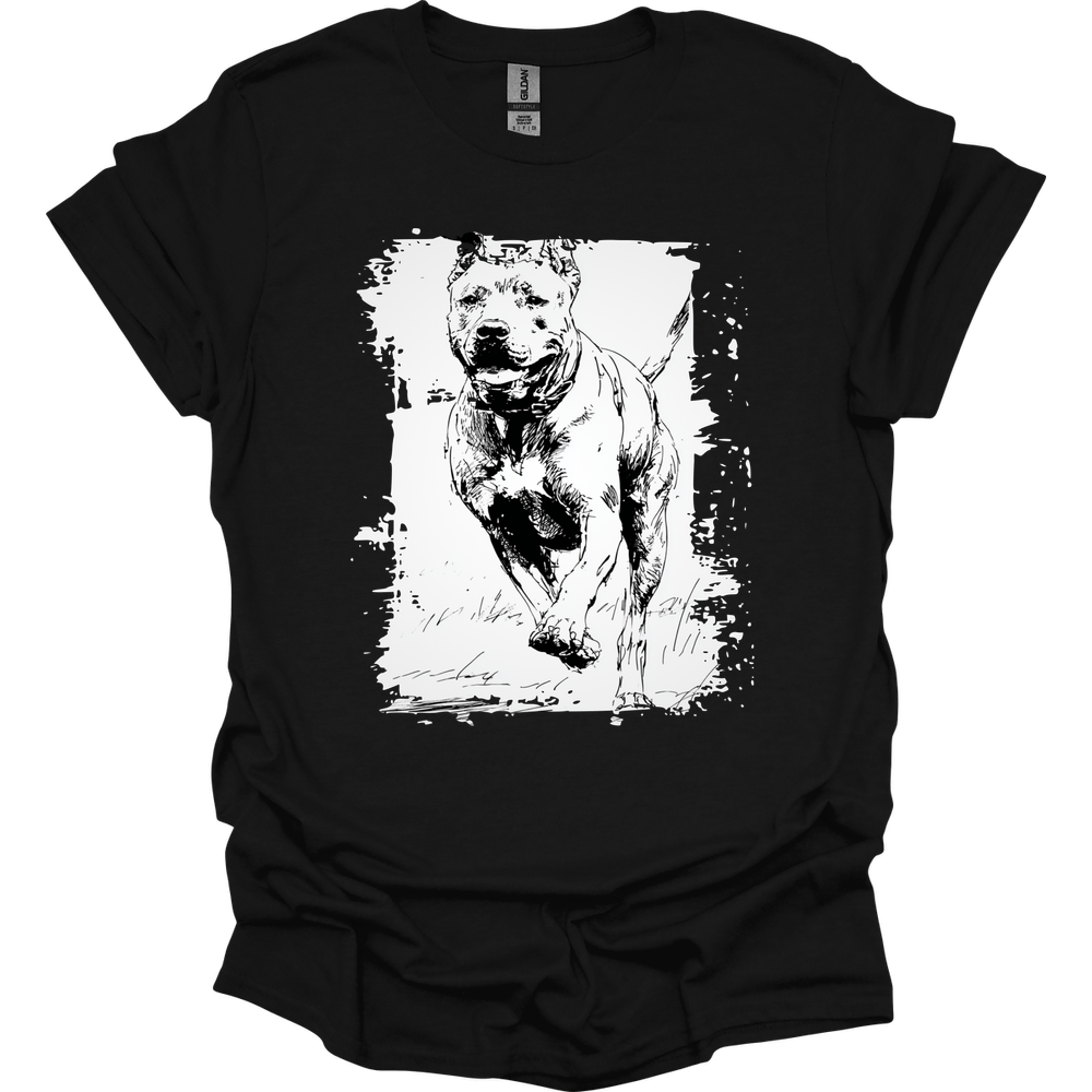 Cane Corso - Running Dog T-Shirt - Black