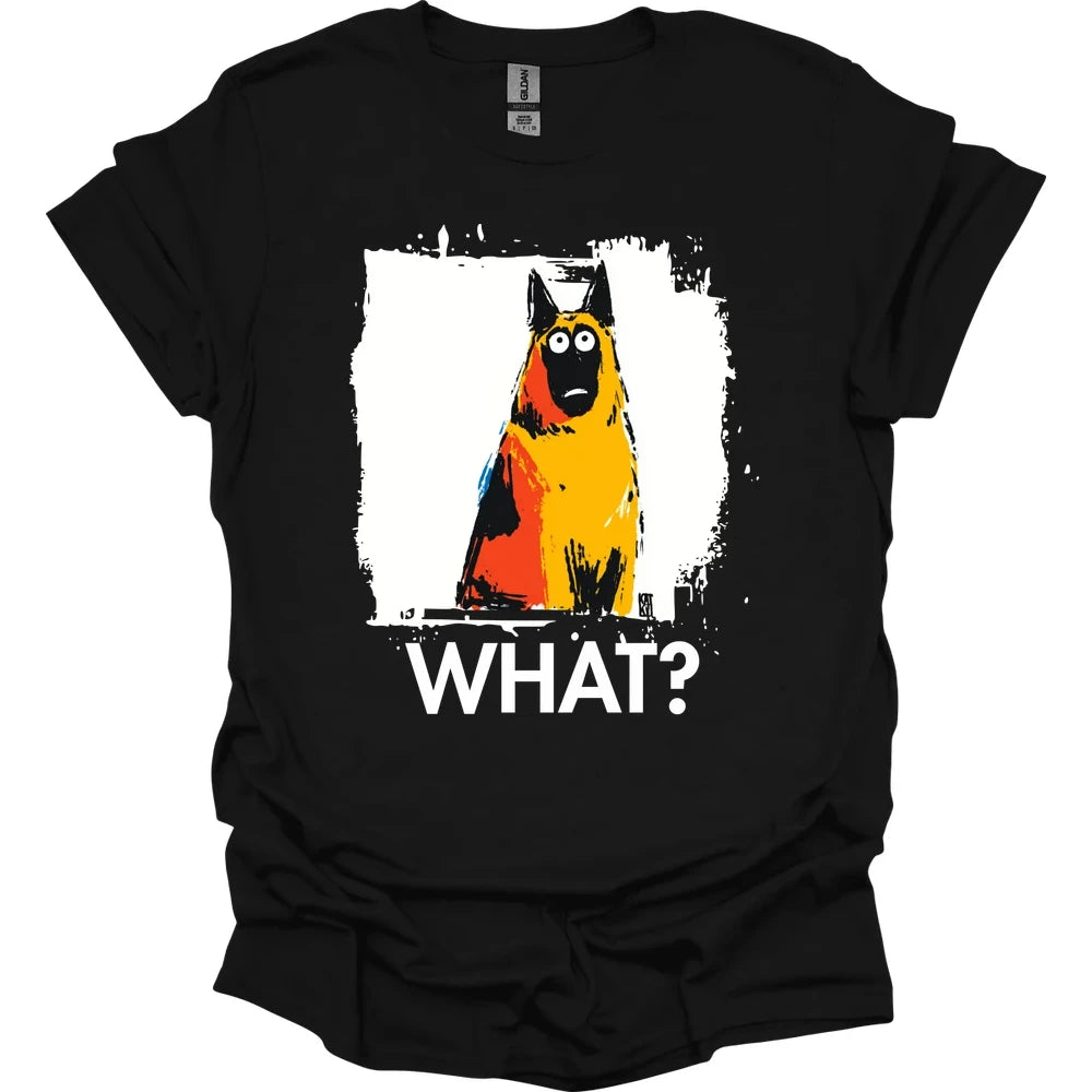 Belgian Malinois - What Dog T-Shirt - Black