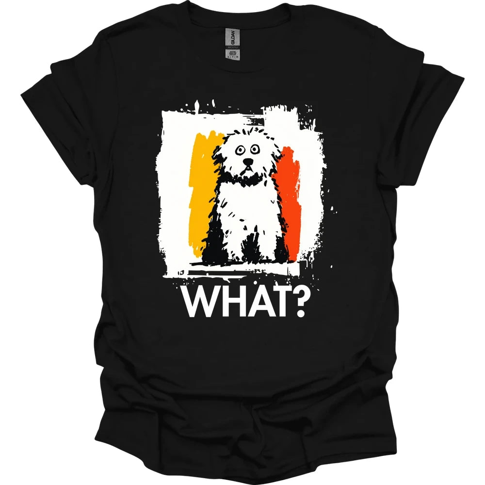Bichon Frise - What Dog T-Shirt - Black