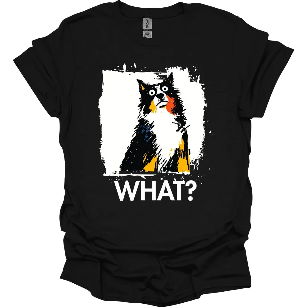 Border Collie - What Dog T-Shirt - Black