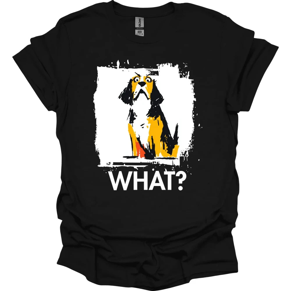 Beagle - What Dog T-Shirt - Black