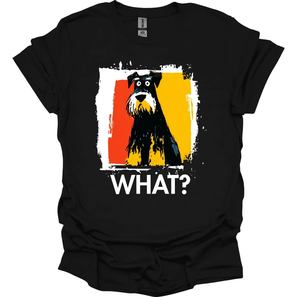 Giant Schnauzer - What Dog T-Shirt - Black