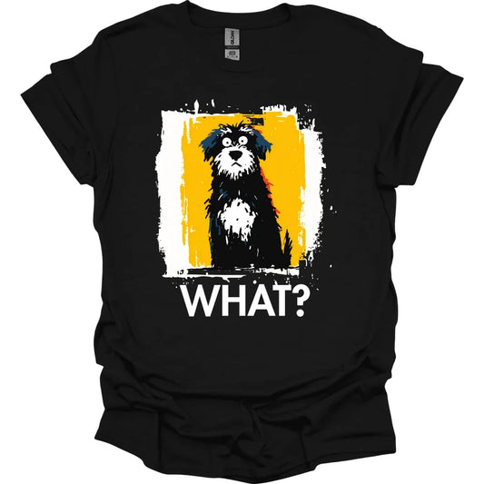 Portuguese Water Dog - What Dog T-Shirt - Black