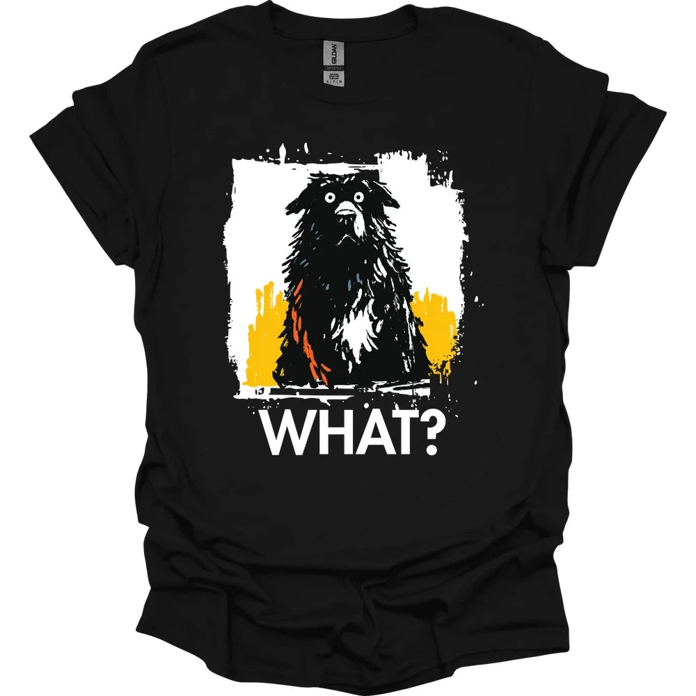 Newfoundland - What Dog T-Shirt - Black