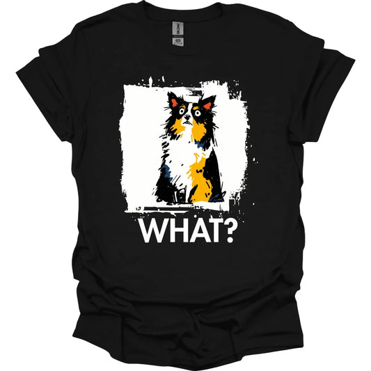Papillon - What Dog T-Shirt - Black