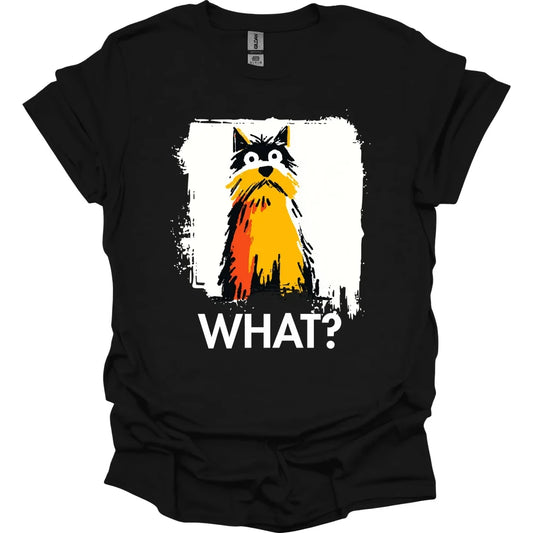 Yorkshire Terrier - What Dog T-Shirt - Black