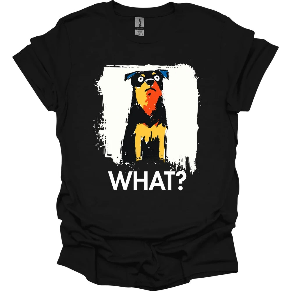 Rottweiler - What Dog T-Shirt - Black
