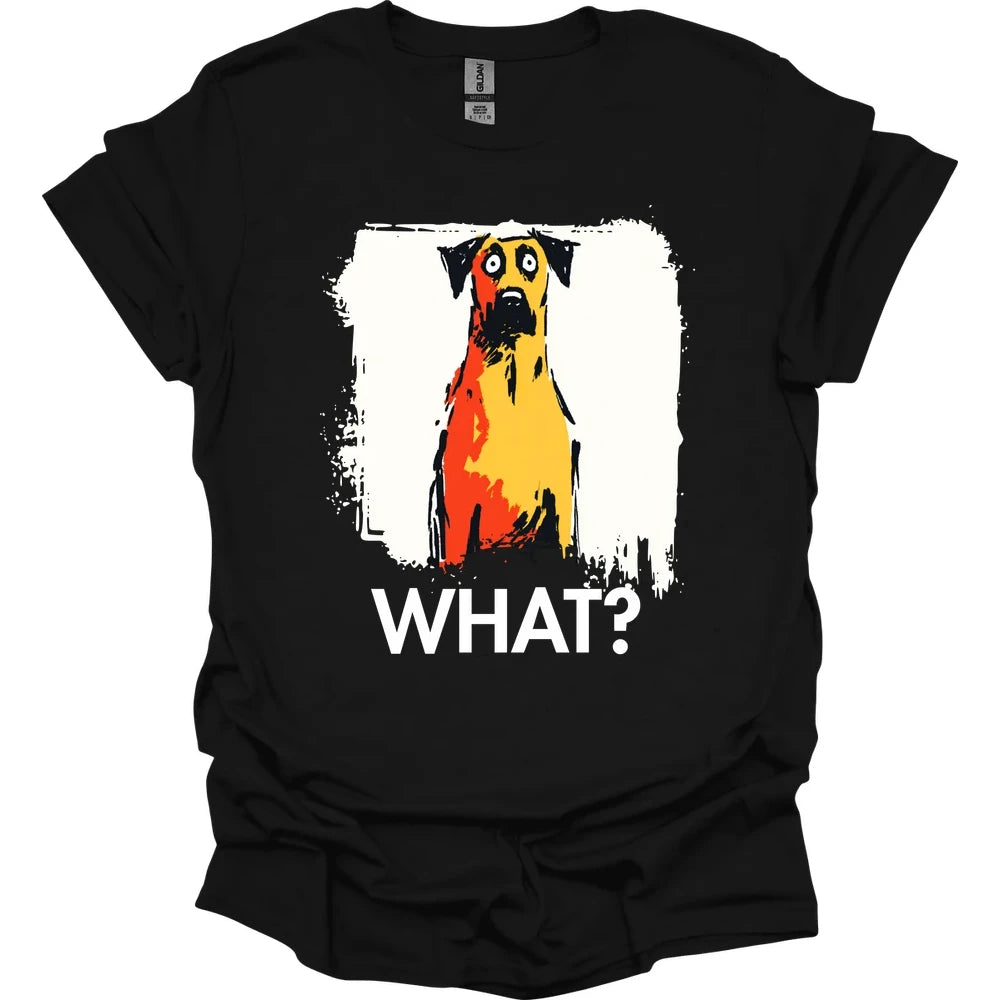 Rhodesian Ridgeback - What Dog T-Shirt - Black