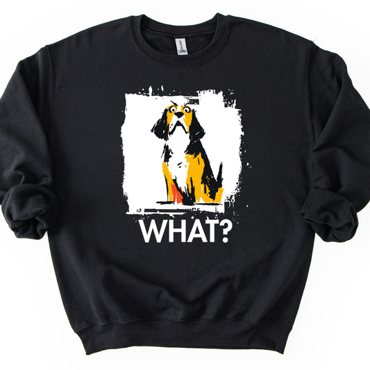 Beagle - What Dog Sweater - Black
