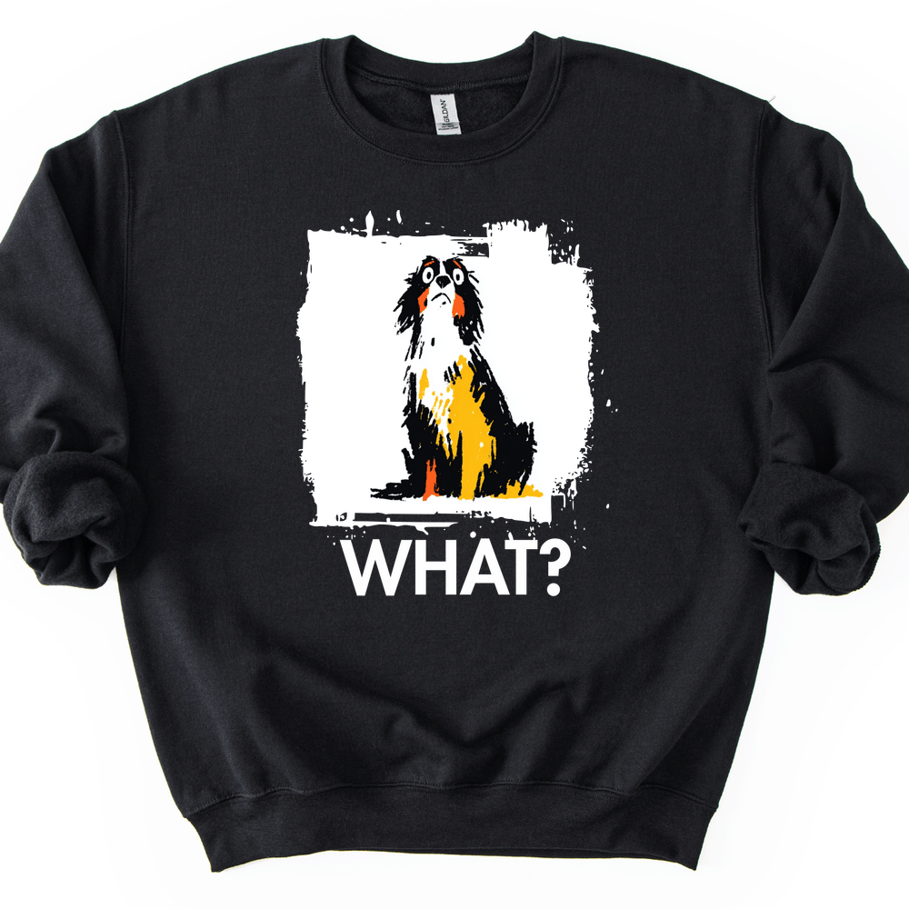 English Springer Spaniel - What Dog Sweater - Black