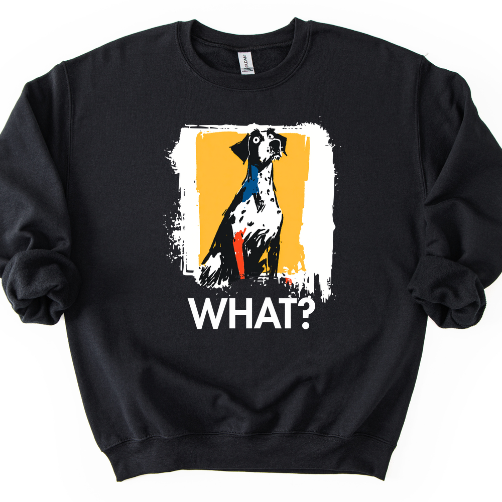 German Shorthaired Pointer - What Dog Sweater - Black