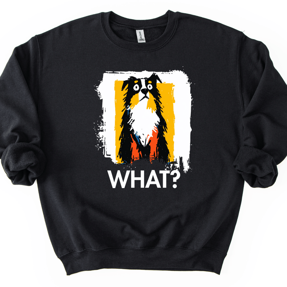 Miniature American Shepherd - What Dog Sweater - Black