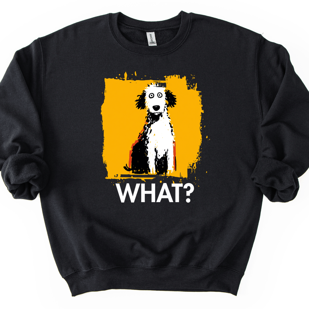 Poodle - What Dog Sweater - Black