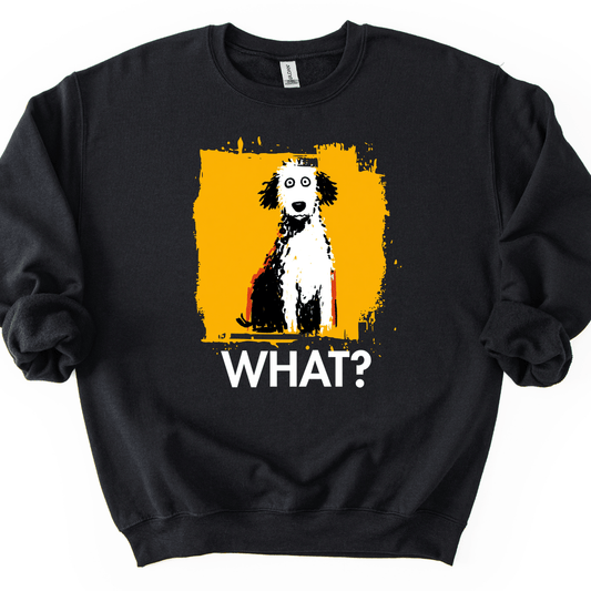 Poodle - What Dog Sweater - Black