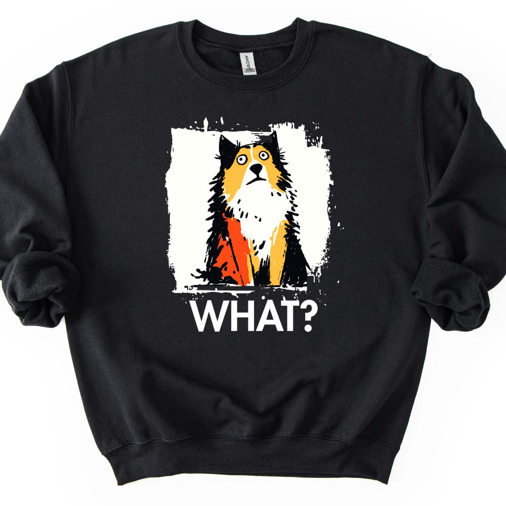 Shetland Sheepdog - What Dog Sweater - Black