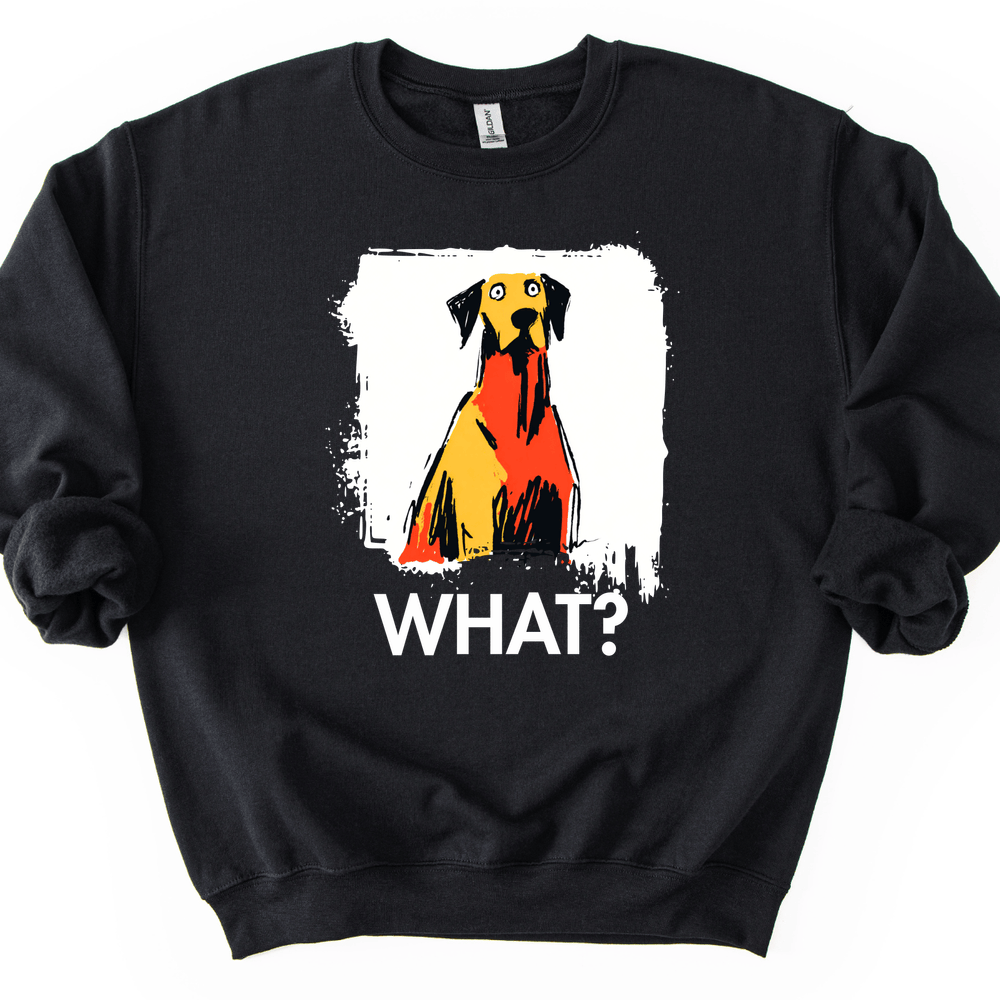 Vizsla - What Dog Sweater - Black